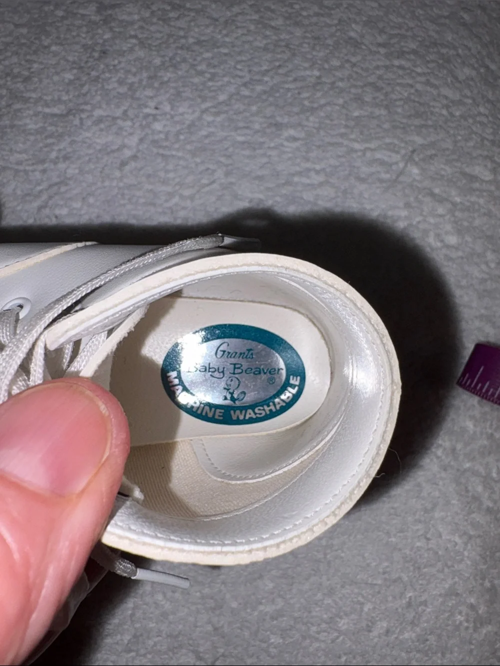 Nwt patacake white soft shoes crib unisex size 1